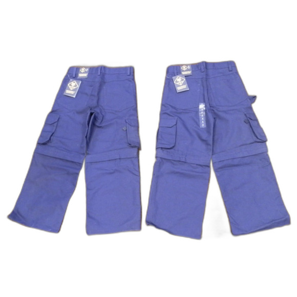 Cub Scouts Switchbacks 2 Blue Uniform Pants Size 6 Youth Lot of 2 NWT - Picture 1 of 3
